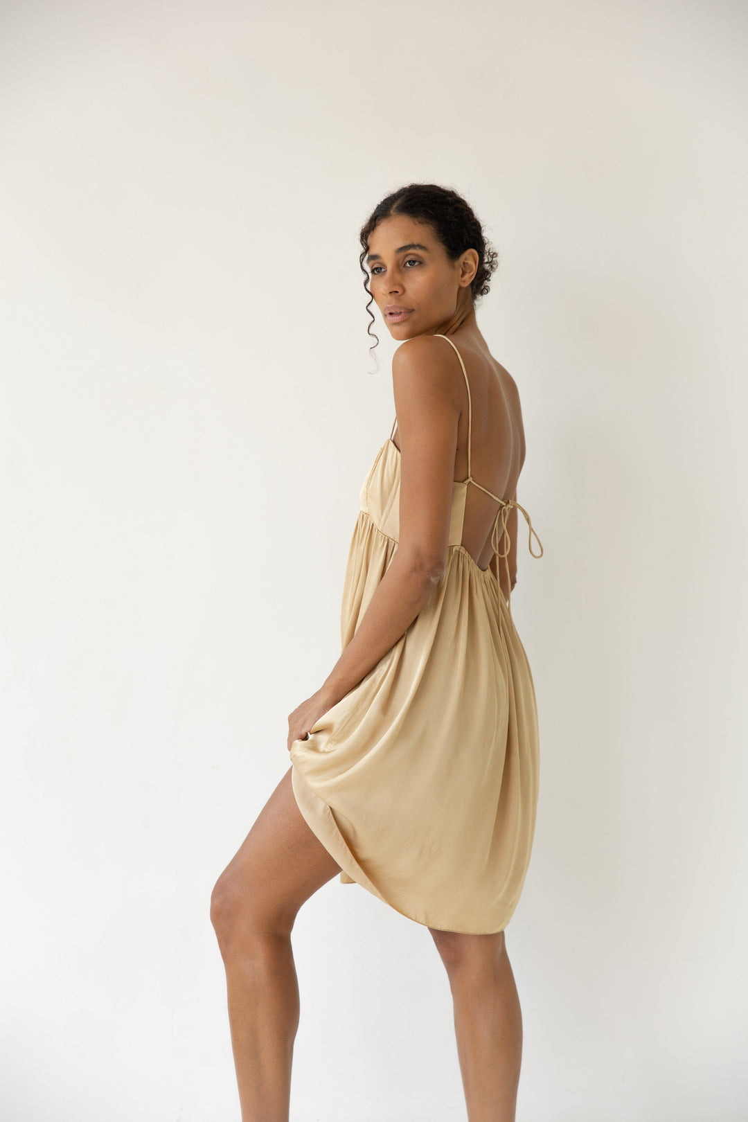 MINI RIO DRESS latte