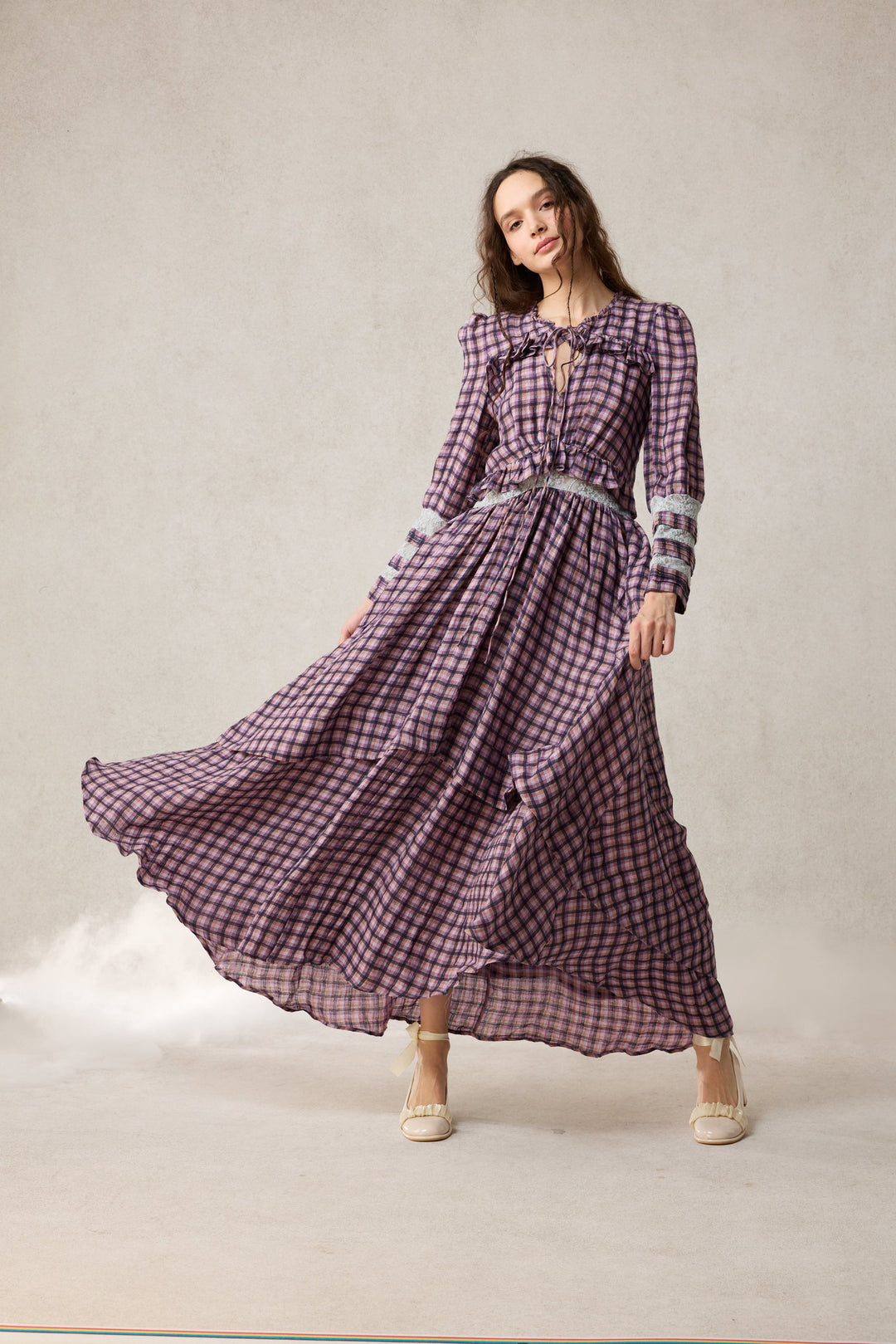 Rosewood 17 | Lace Linen Dress Gown