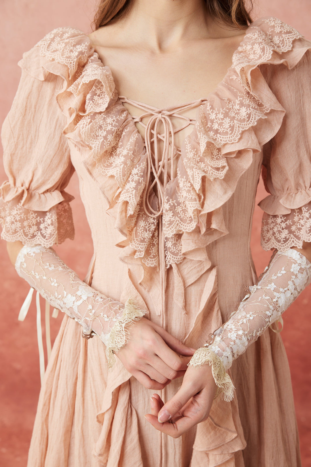 Dewdrops 16 | Maxi Linen Dress Gown
