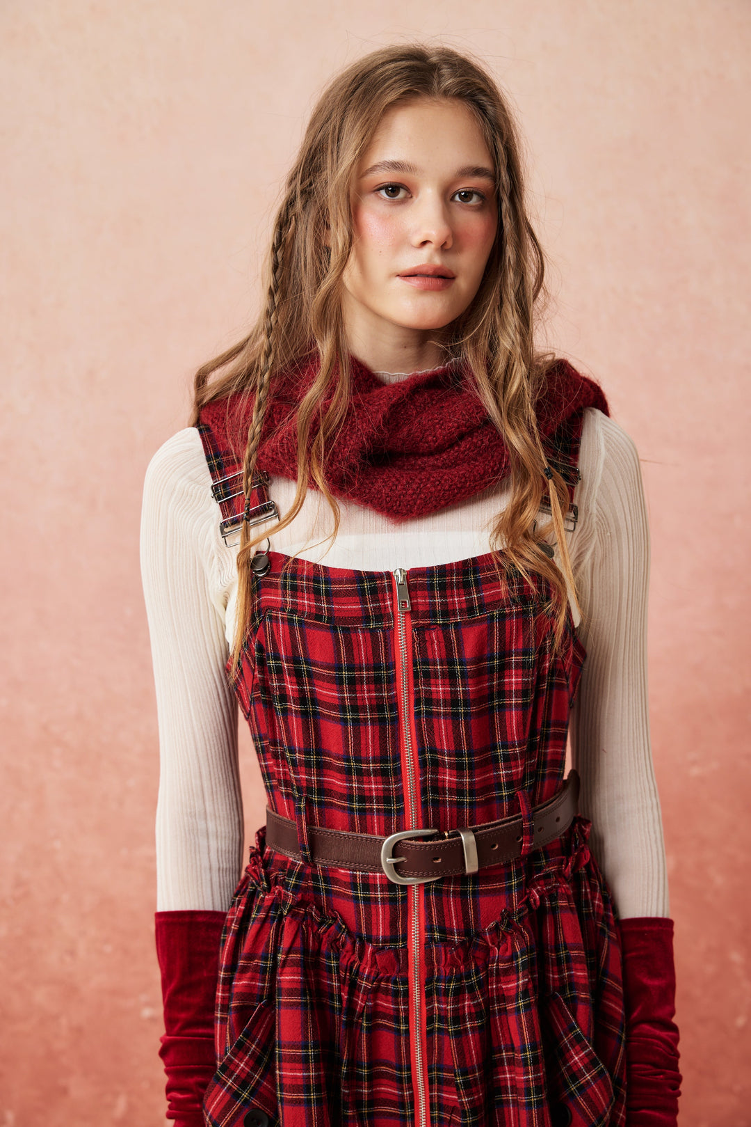 Tess 31 |100% Wool Halter Dress