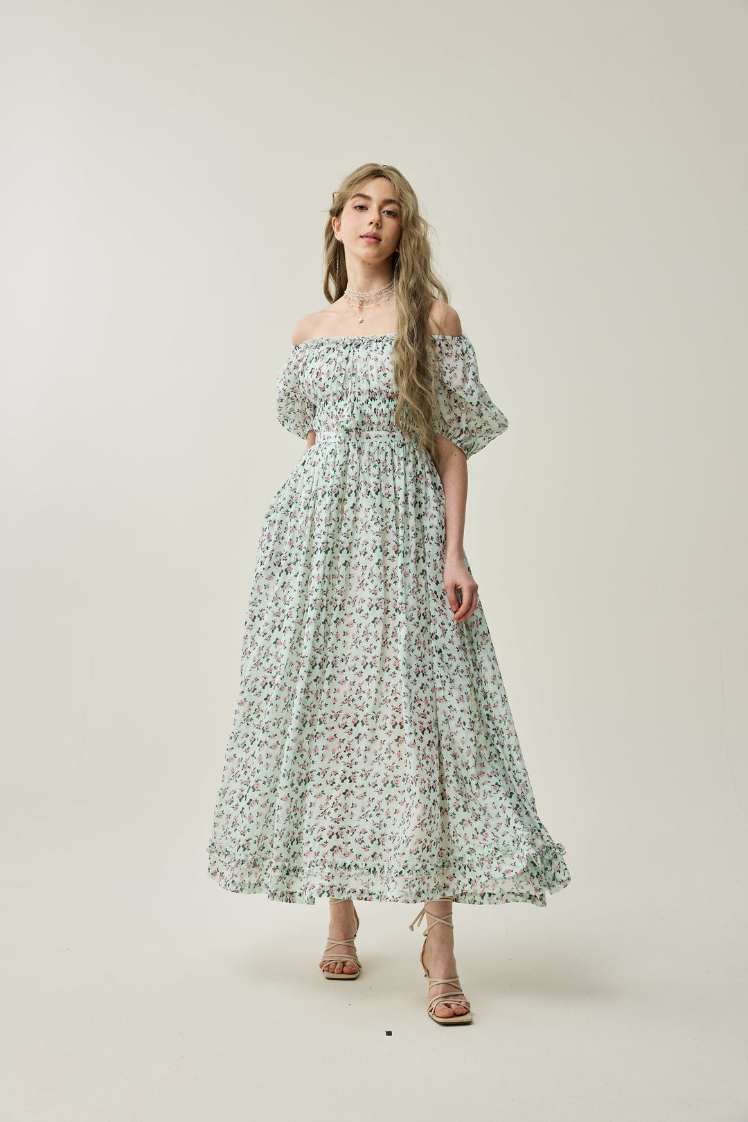 Osmanthus 01 | maxi linen dress