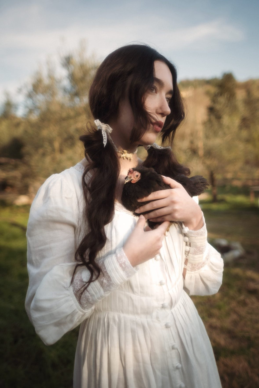 Josefina 19 | Dreamy Pleated Linen Dress Gown