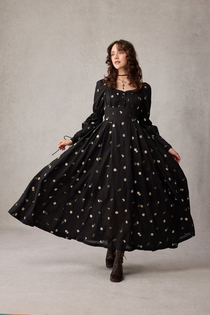 PHOENIX 24 | REGENCY LACE-UP LINEN DRESS