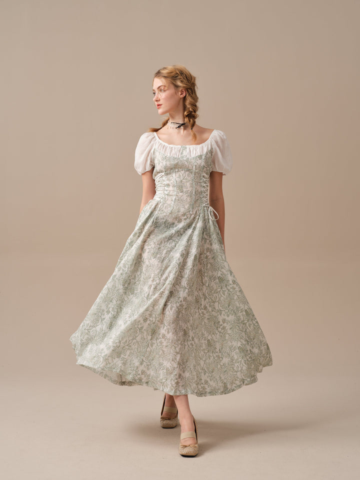 YLANG 18 | Cinderella Linen Dress