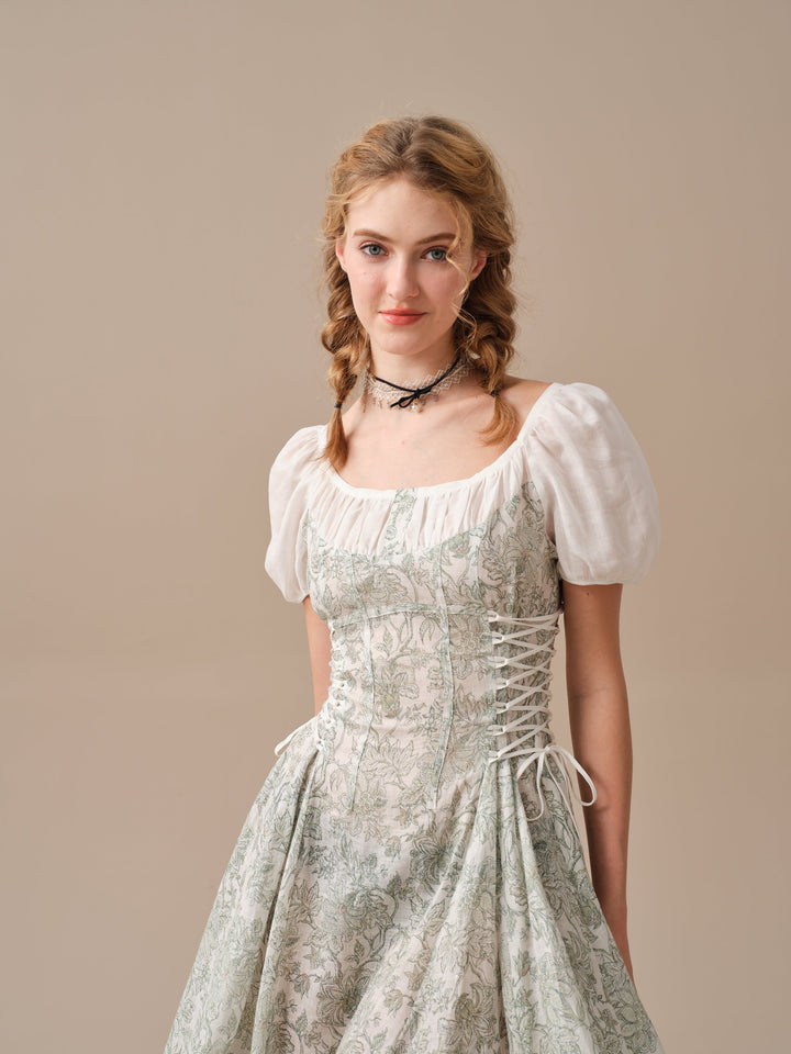 YLANG 18 | Cinderella Linen Dress