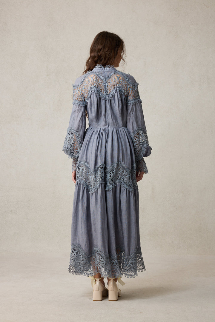 Pearlman 25 | Lace Linen Dress Gown