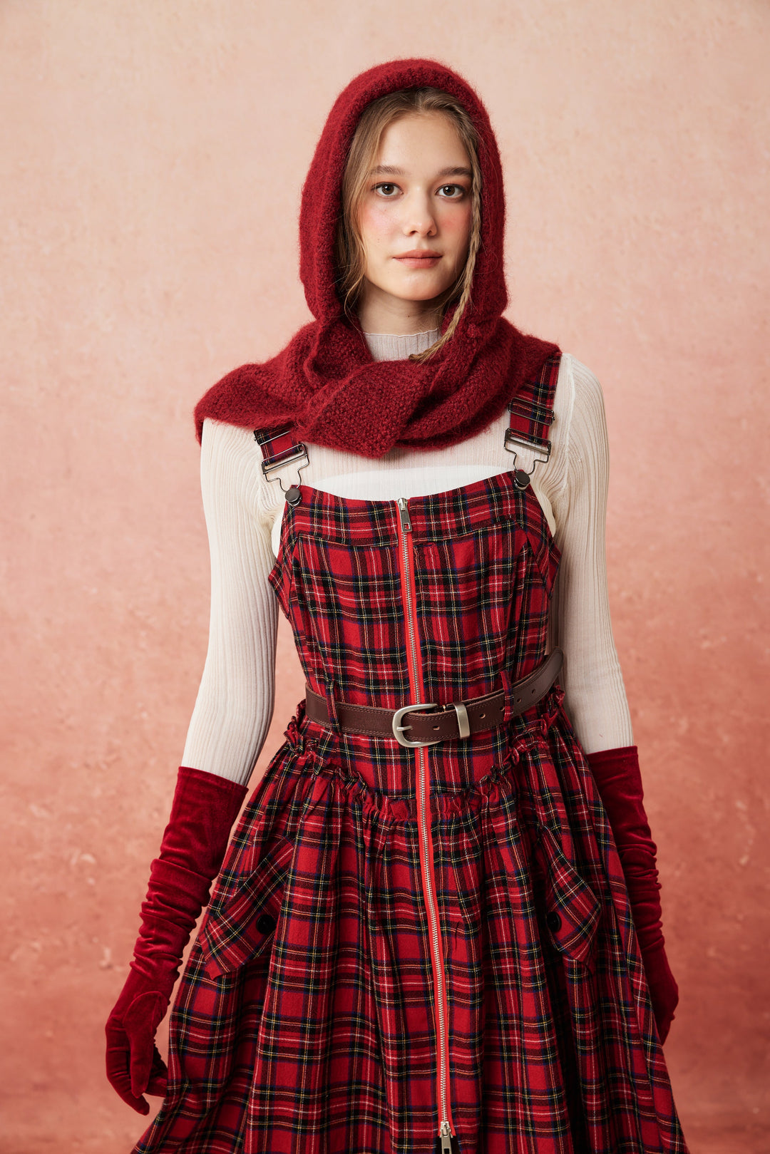 Tess 31 |100% Wool Halter Dress