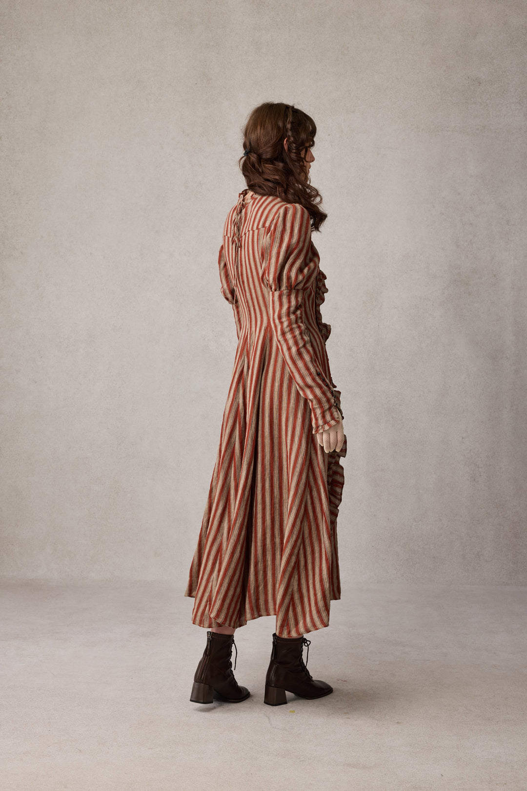 Elizabeth 15 | Victorian Linen Dress