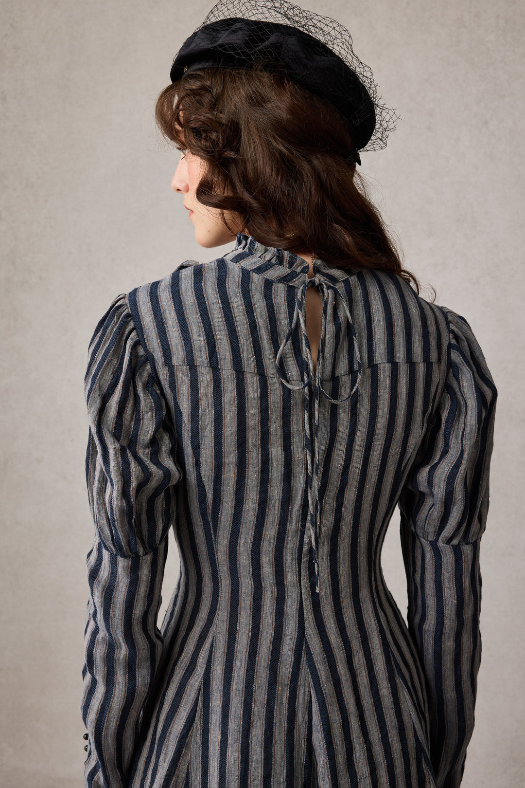 Elizabeth 15 | Victorian Linen Dress