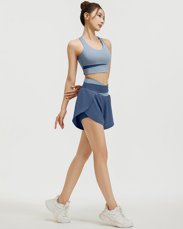 Morrigan Sports Bra - Blue