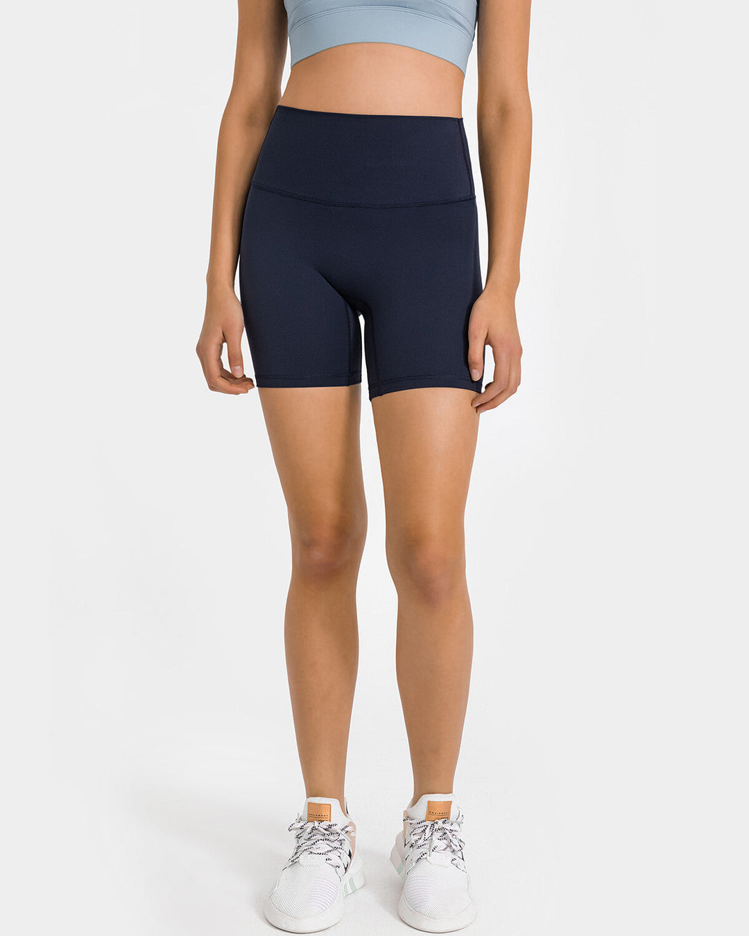 Aleah Seamless Shorts - Midnight Blue