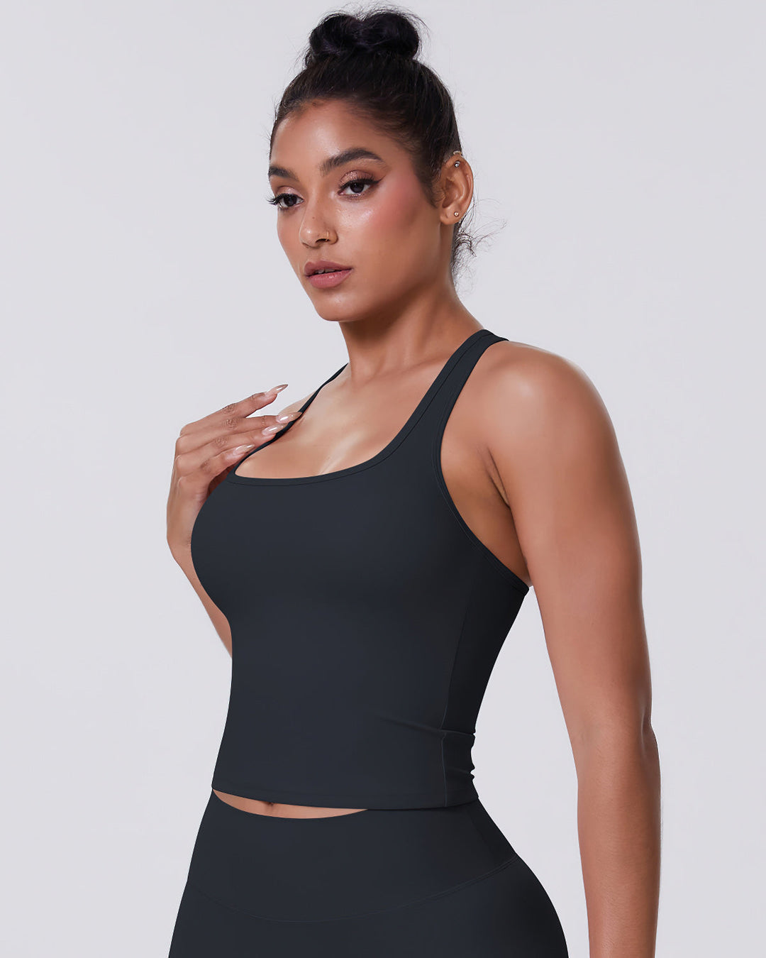 Alina Crop Top - Black