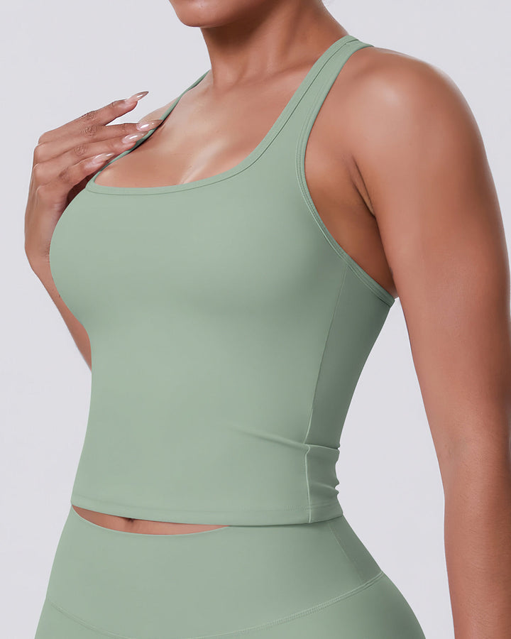 Alina Crop Top - Green
