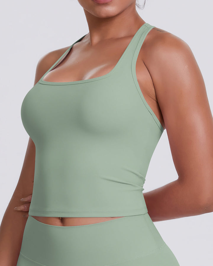 Alina Crop Top - Green