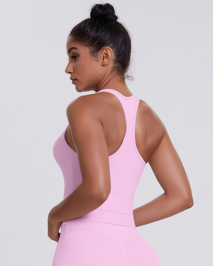 Alina Crop Top - Pink