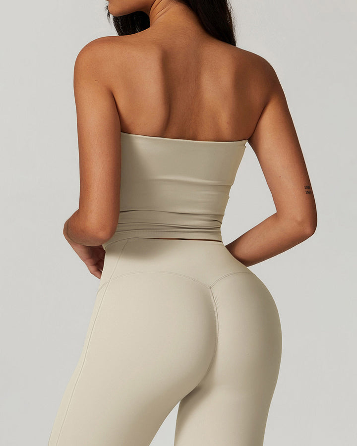 Allegra Tube Top - Beige