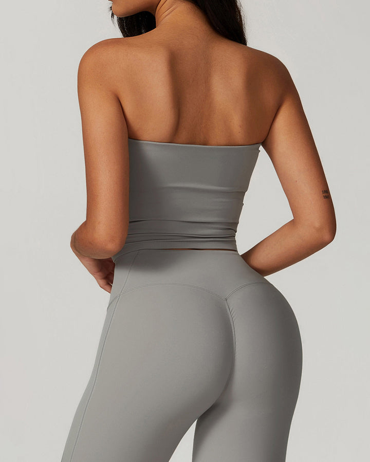 Allegra Tube Top - Grey
