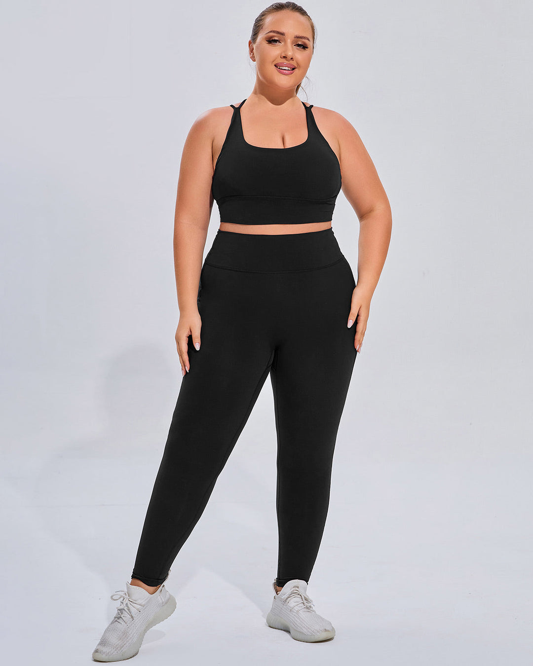 Amaryllis Seamless Leggings - Black