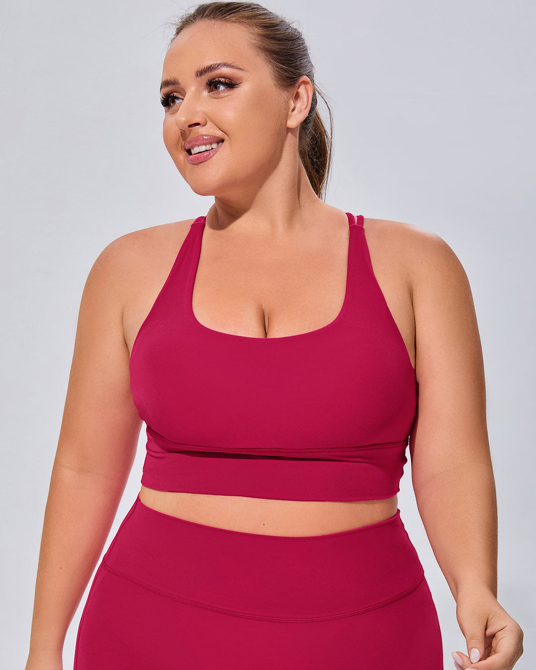 Amaryllis Sports Bra - Red