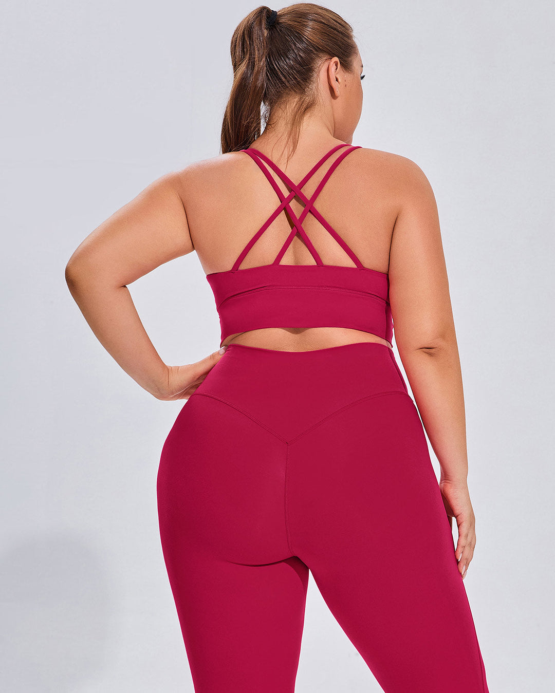 Amaryllis Sports Bra - Red