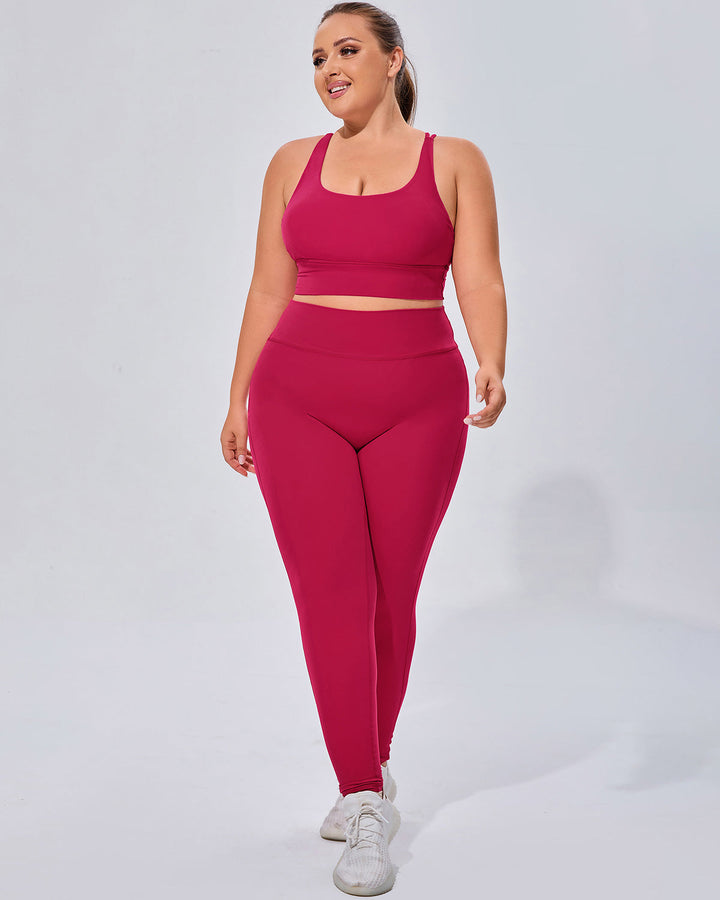 Amaryllis Sports Bra - Red