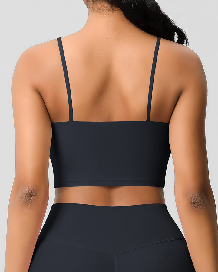 Ava Crop Top - Black