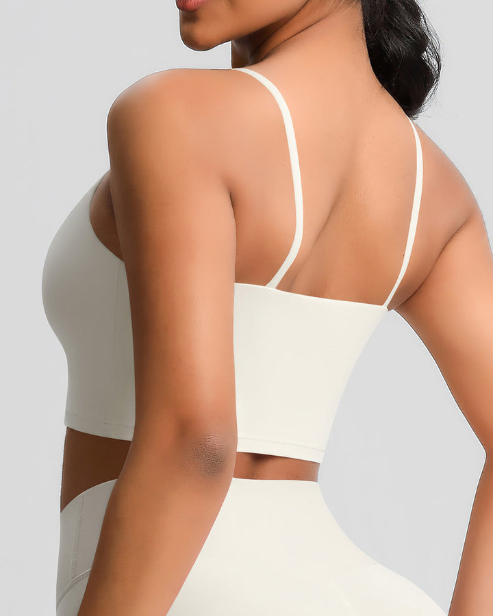 Ava Crop Top - Cloud