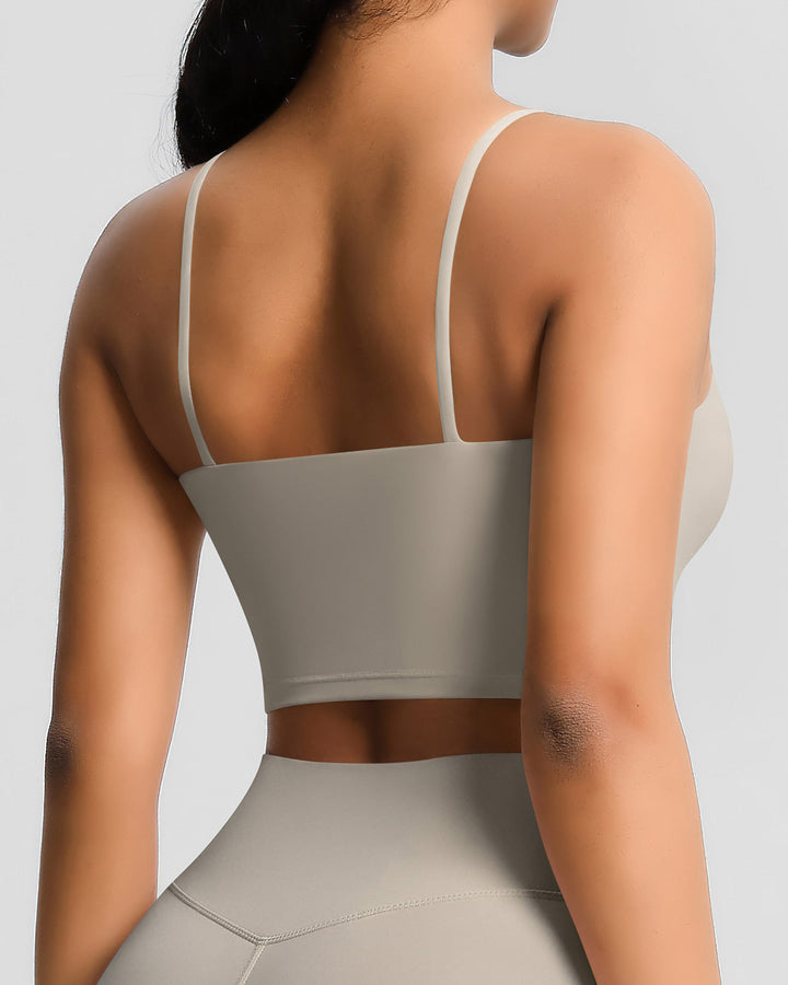 Ava Crop Top - Oatmeal