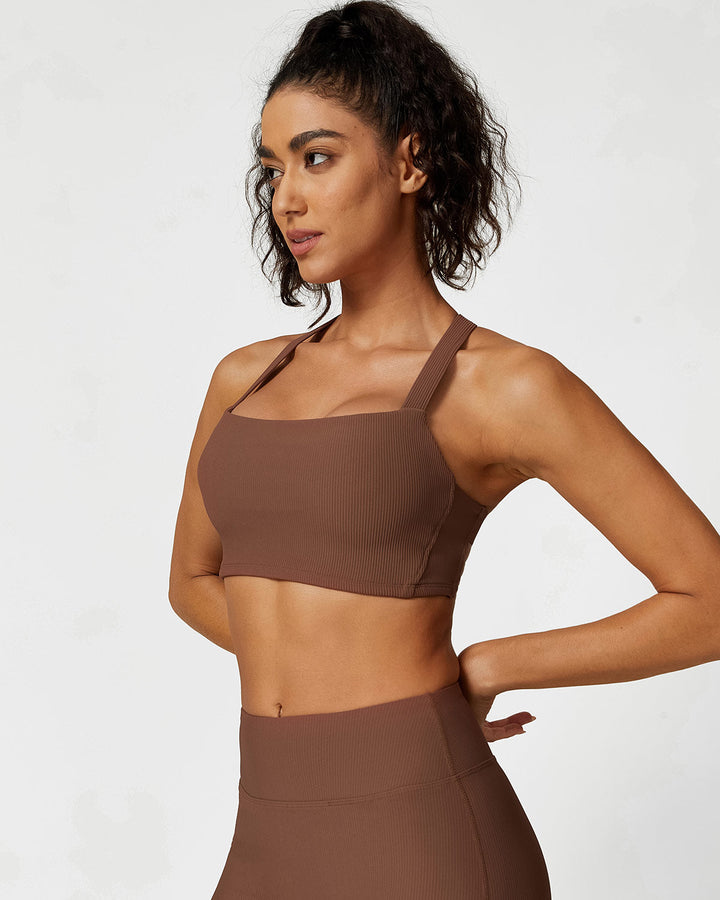 Sabrina Active Bra - Brown