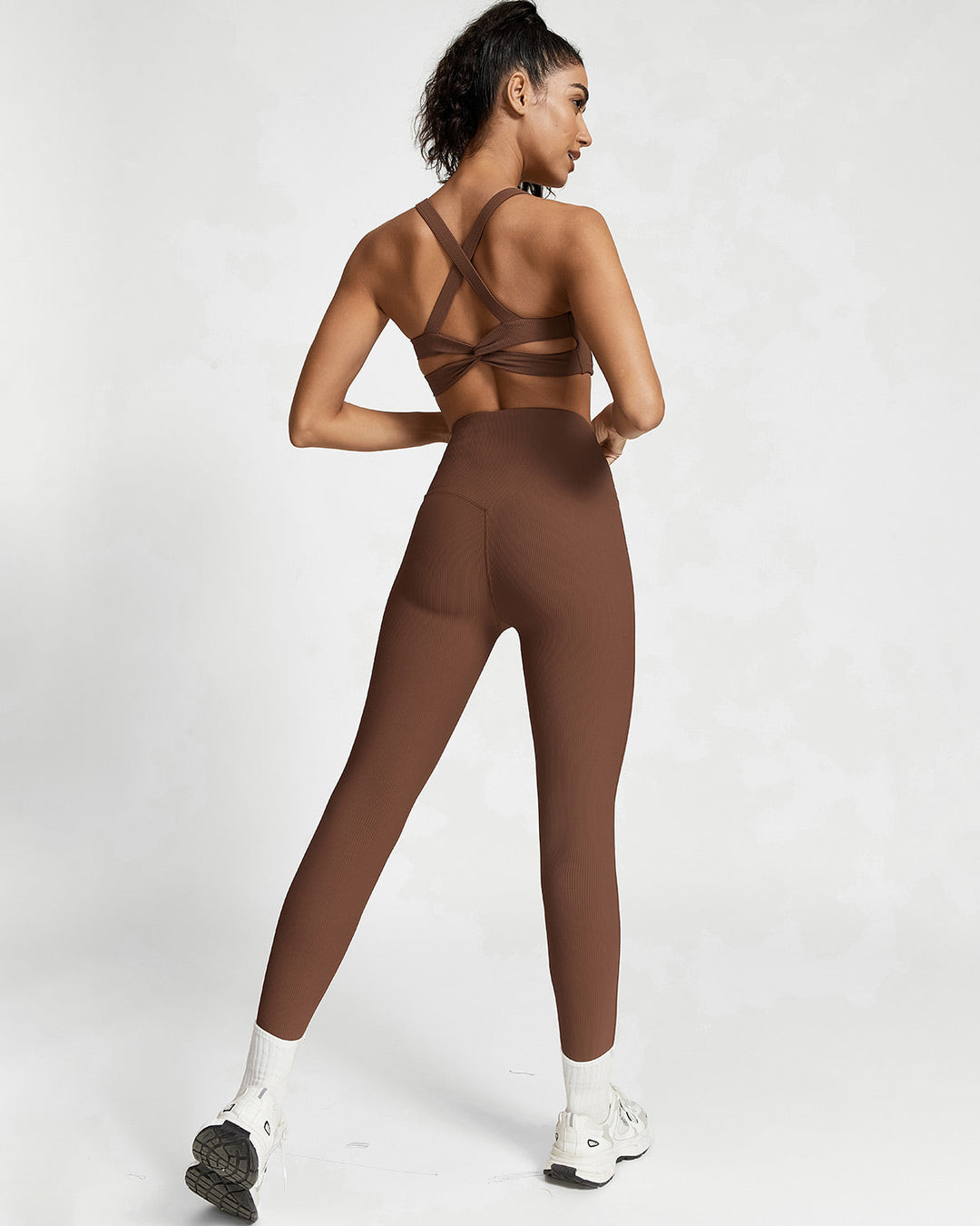 Sabrina Active Bra - Brown