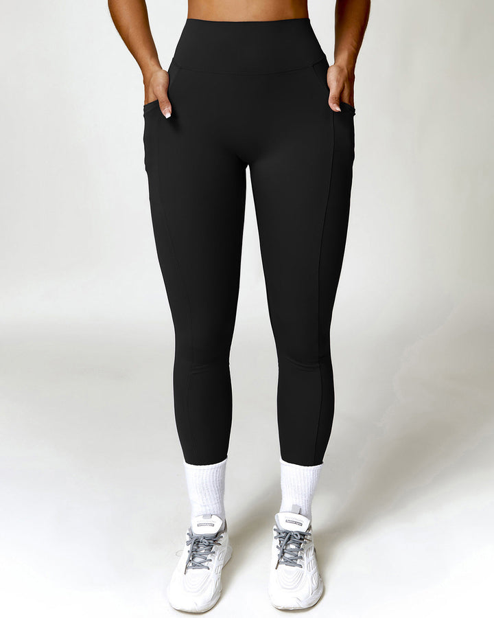 Calliope Seamless Leggings - Black