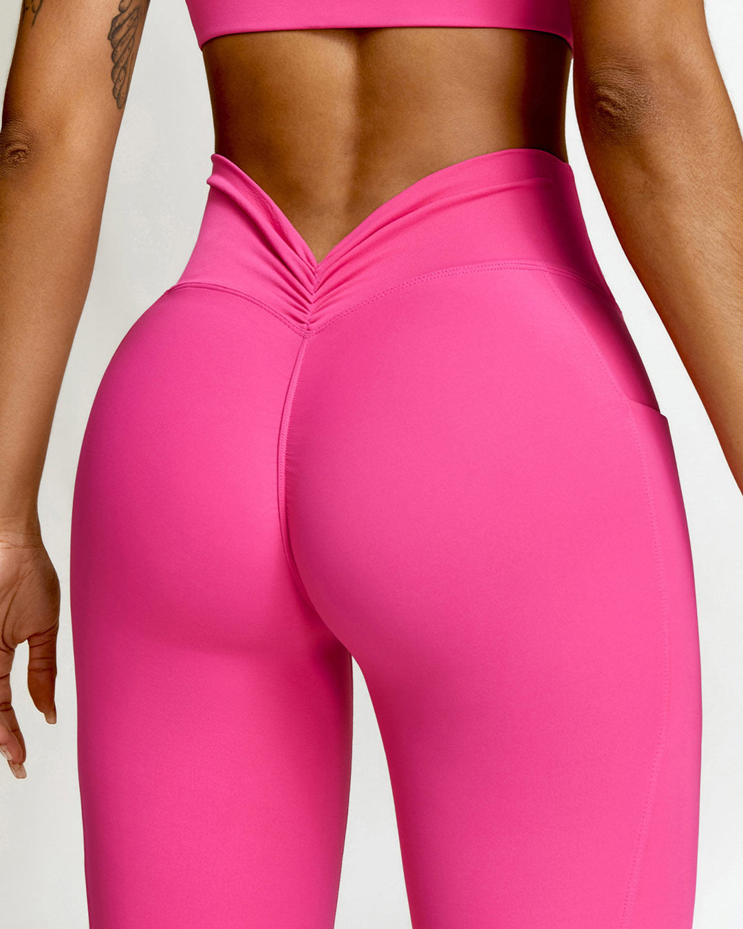 Calliope Seamless Leggings - Fuchsia