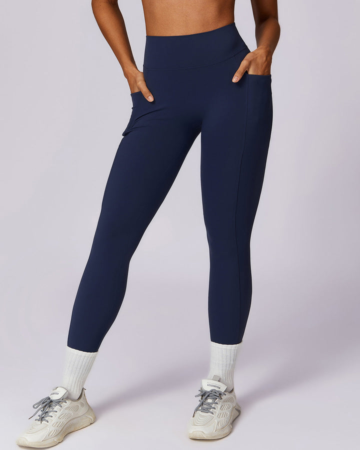Calliope Seamless Leggings - Navy