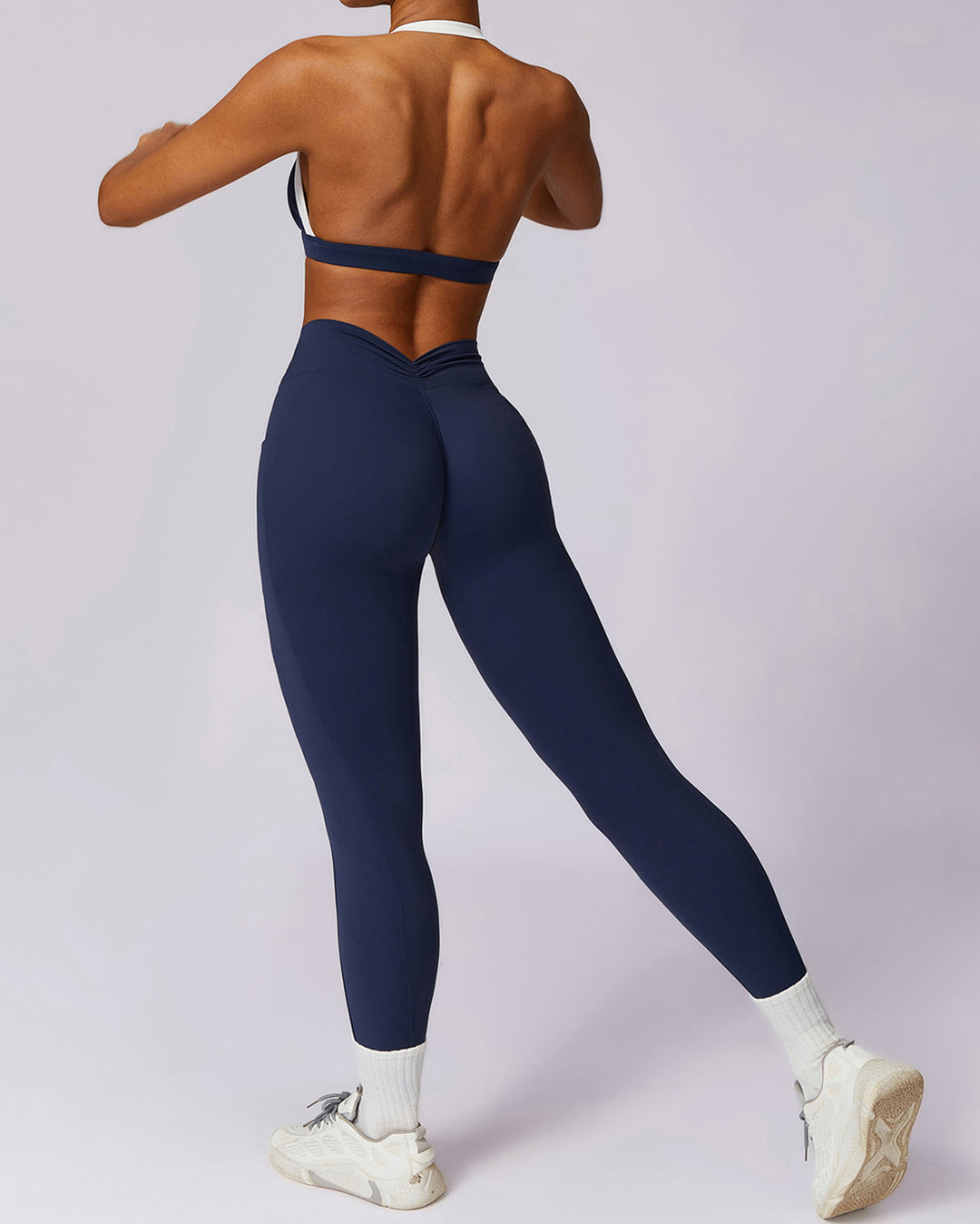 Calliope Seamless Leggings - Navy
