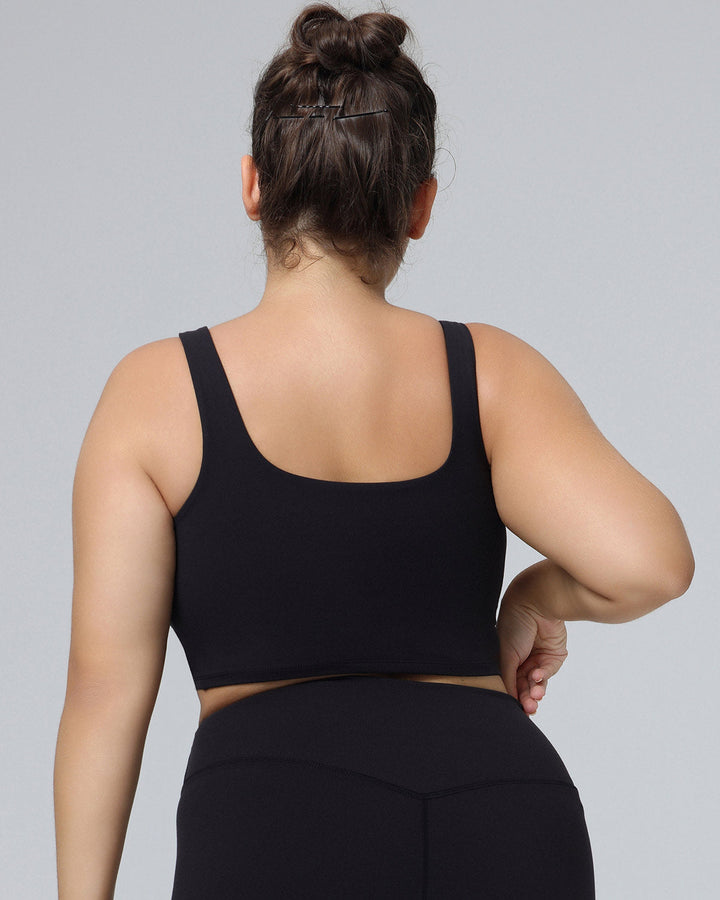 Camellia Sports Bra - Black