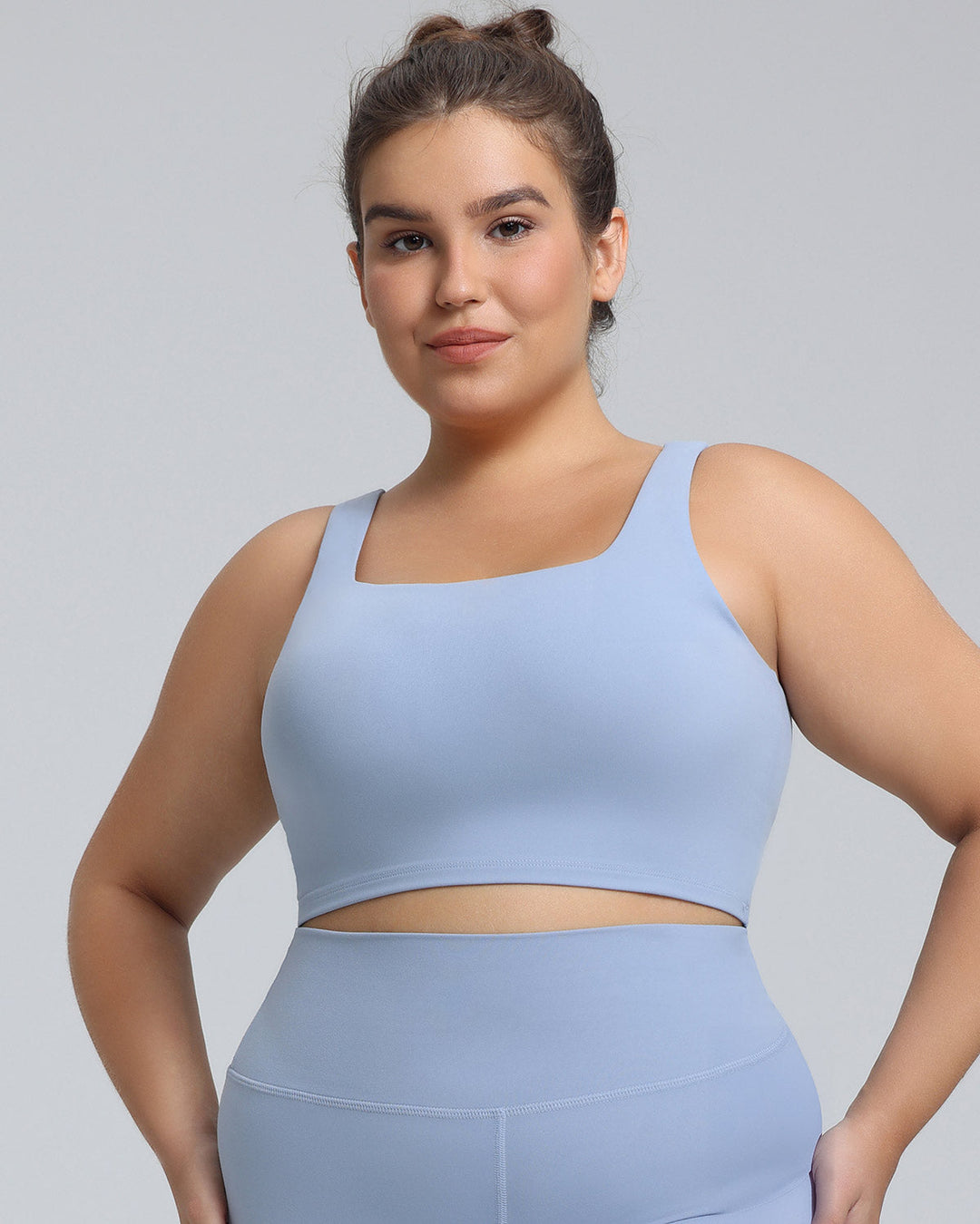 Camellia Sports Bra - Blue