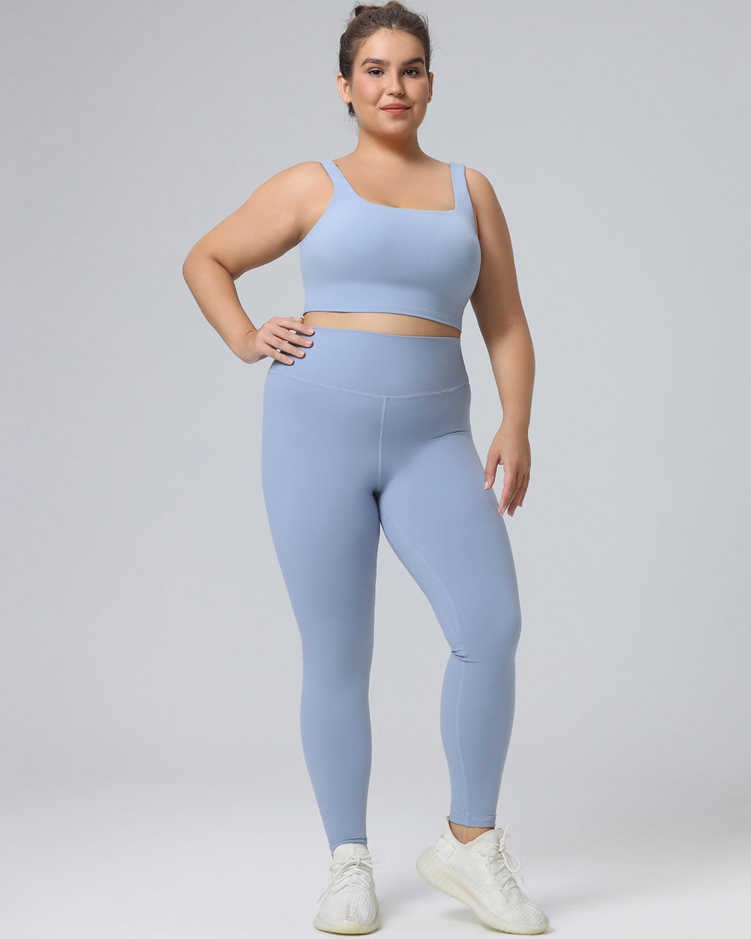 Camellia Sports Bra - Blue