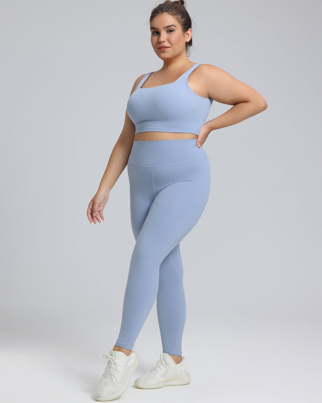 Camellia Sports Bra - Blue