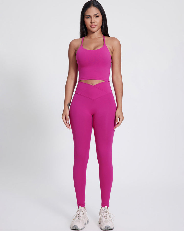 Celestia Seamless Leggings - Berry Crush