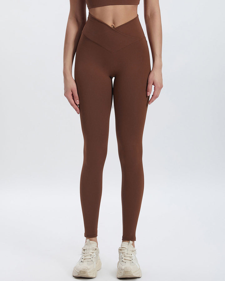 Celestia Seamless Leggings - Brown