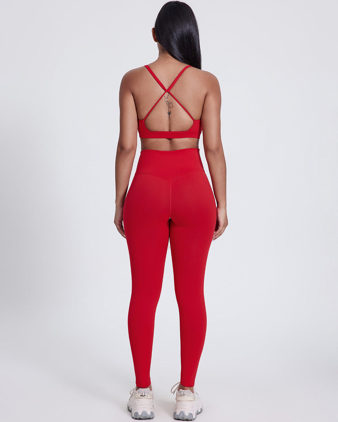 Celestia Seamless Leggings - Carmine