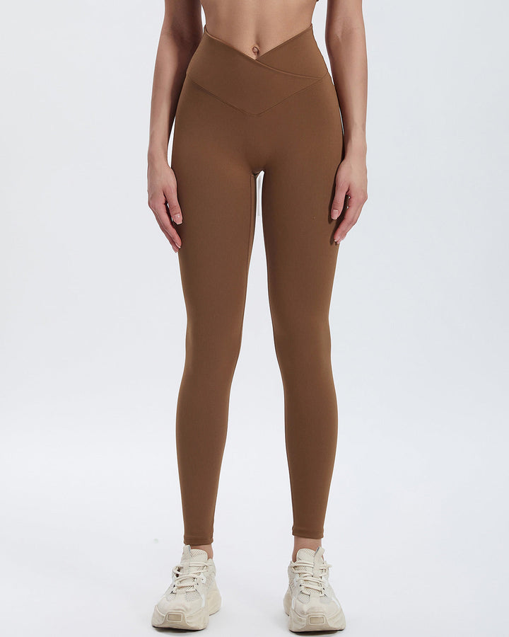 Celestia Seamless Leggings - Chestnut