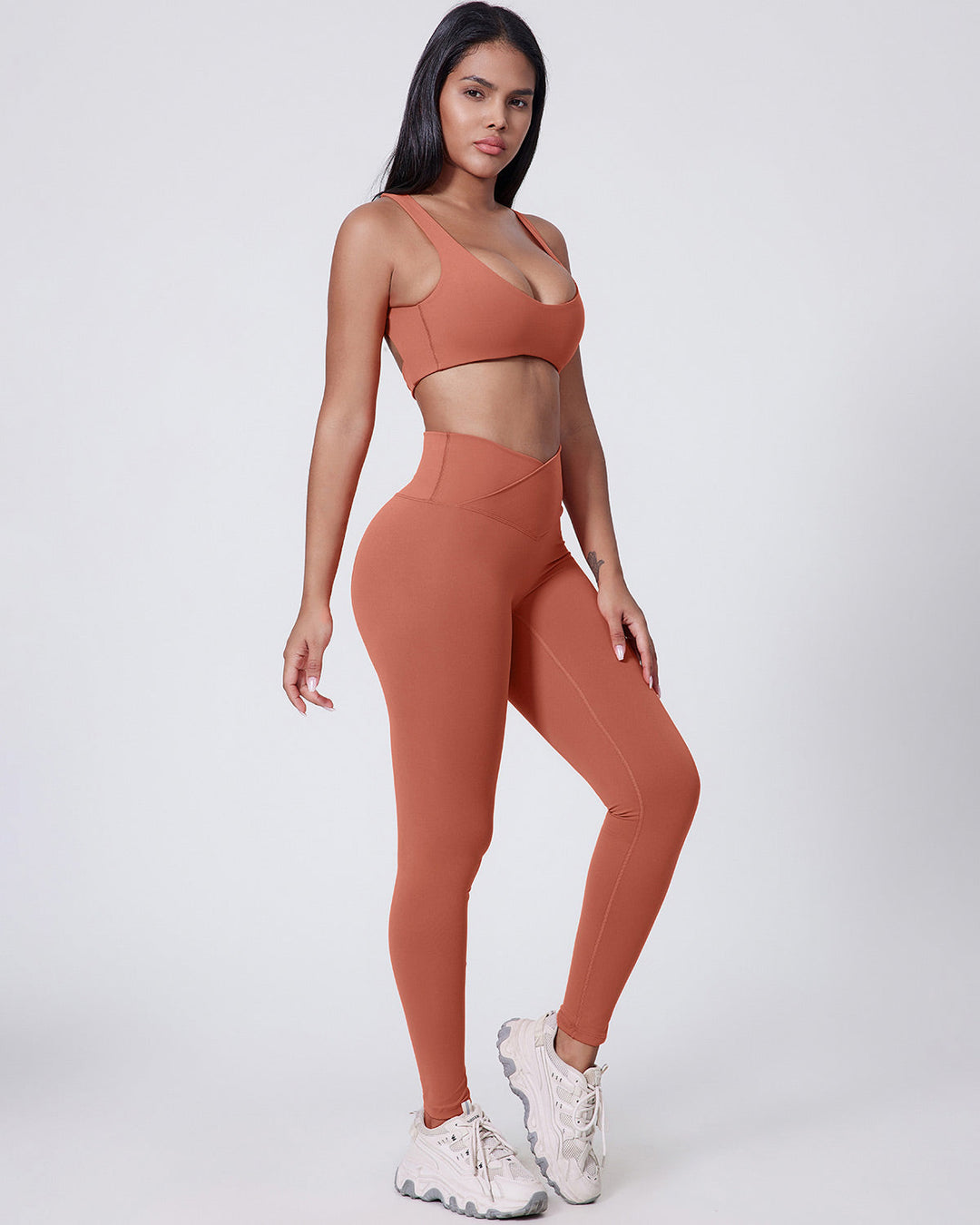 Celestia Seamless Leggings - Desert Rose