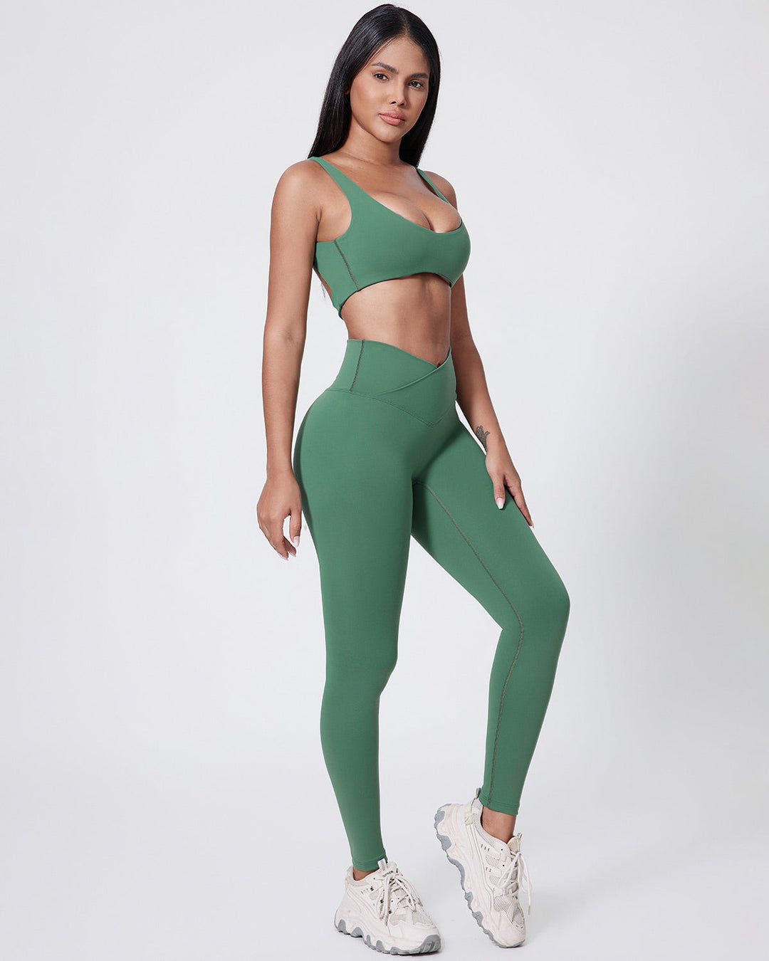 Celestia Seamless Leggings - Juniper