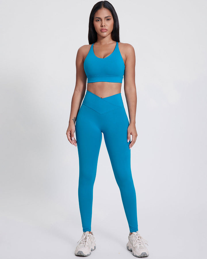 Celestia Seamless Leggings - Lagoon