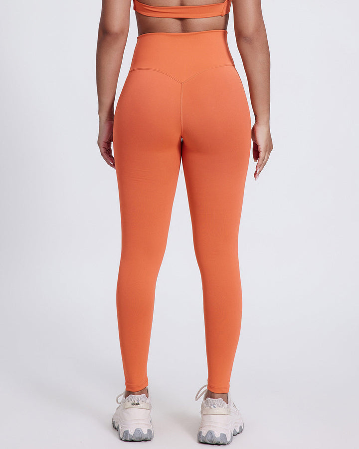 Celestia Seamless Leggings - Orange