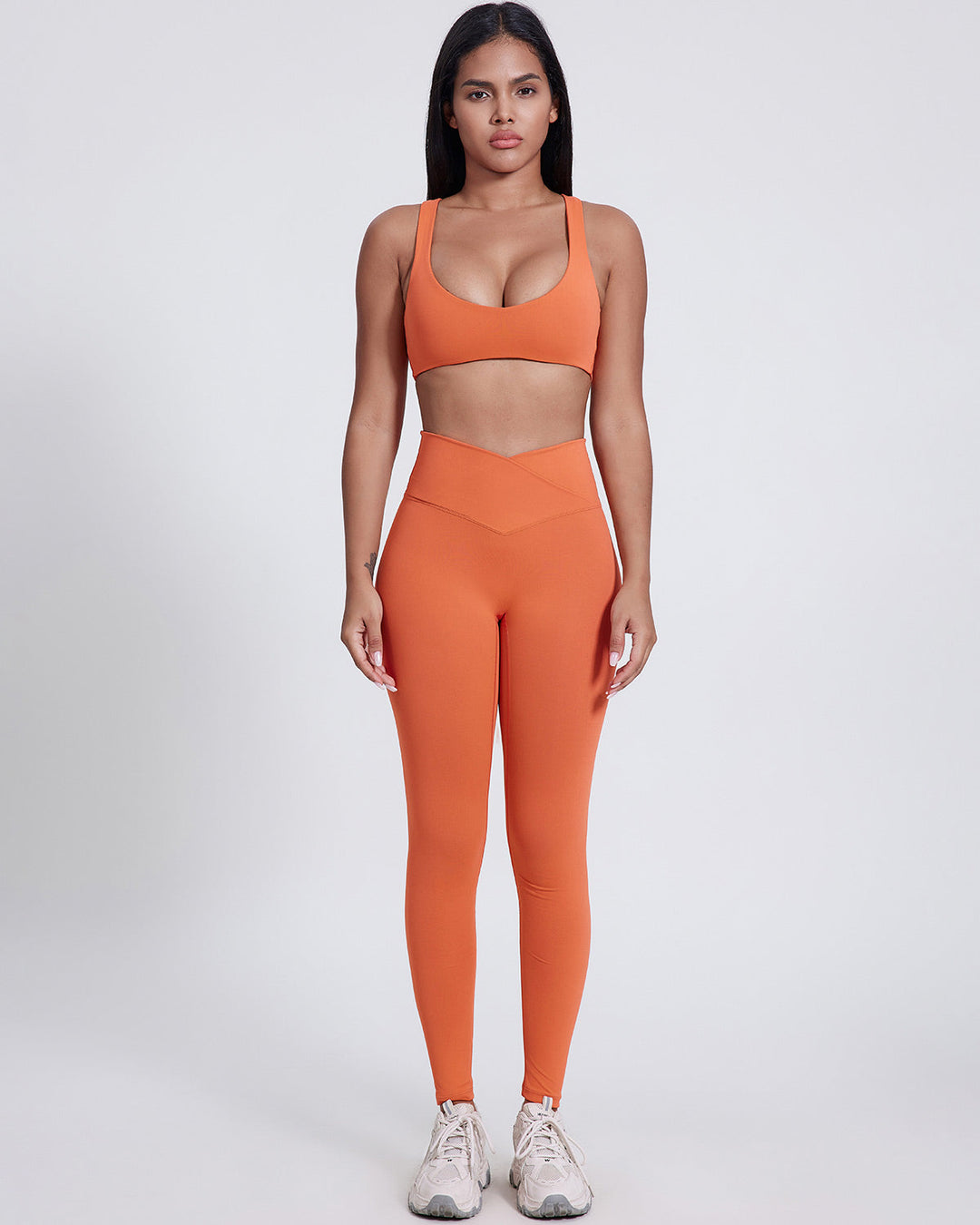 Celestia Seamless Leggings - Orange