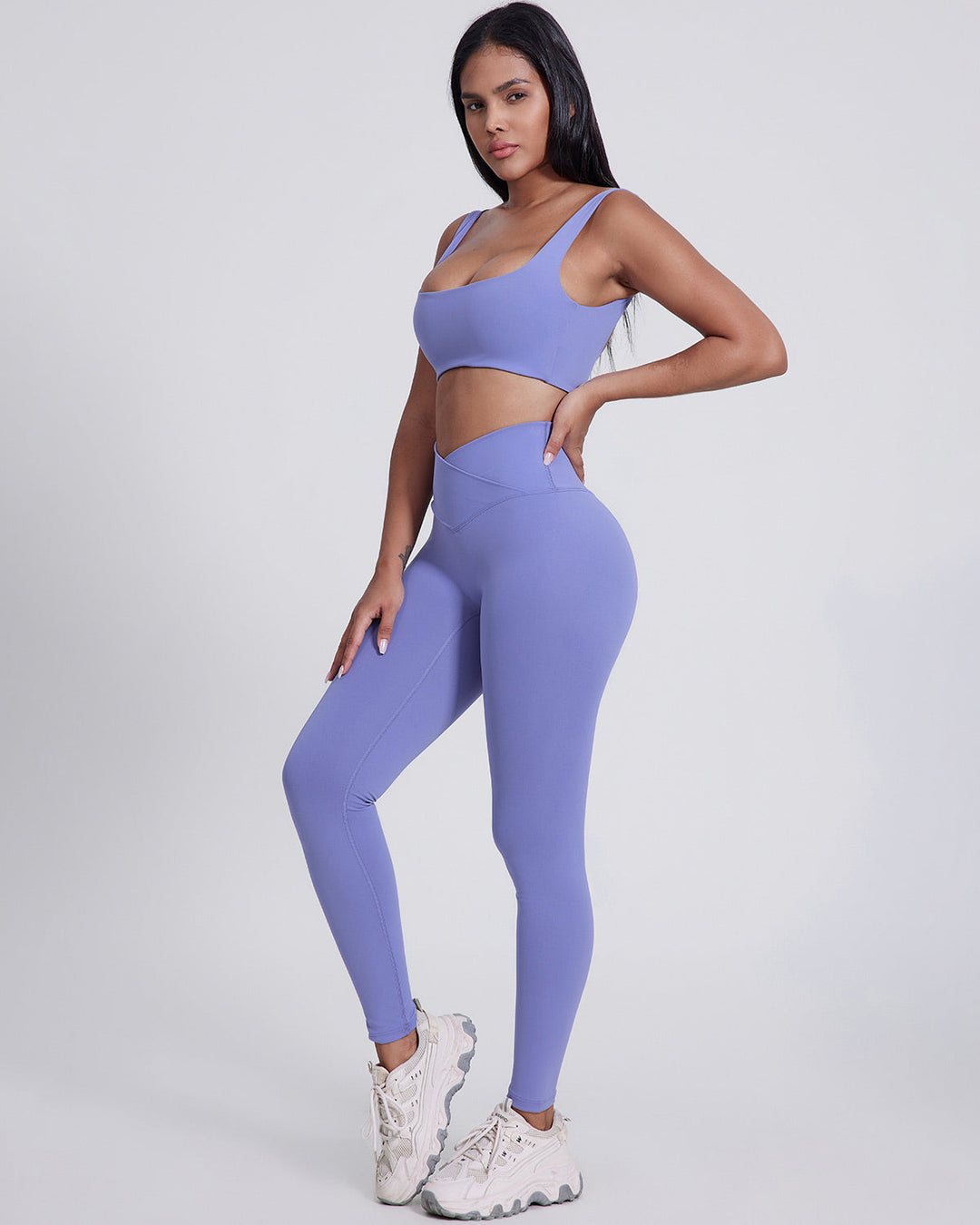 Celestia Seamless Leggings - Periwinkle