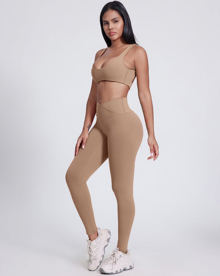 Celestia Seamless Leggings - Sandstone