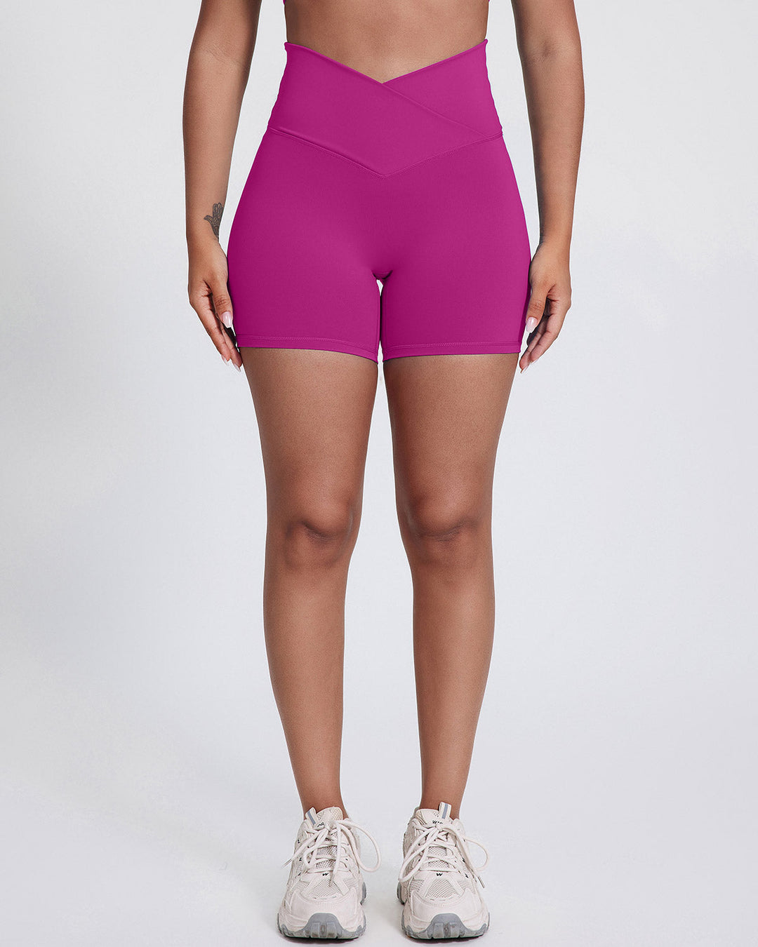Celestia Seamless Shorts - Berry Crush